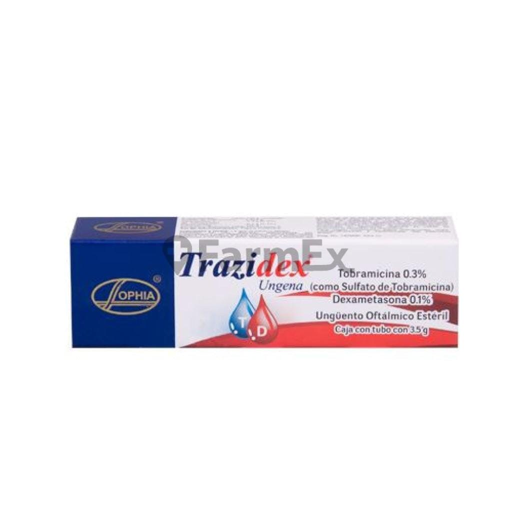 Trazidex Ungüento x 3,5 g Farmex-Fonasa-Persistente